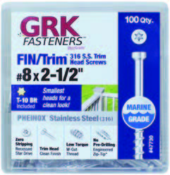 GRK FIN/Trim Screw