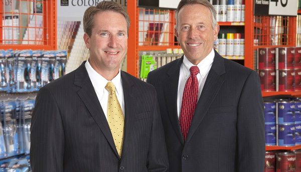 Dan Starr, left, will succeed Bob Taylor as President and CEO when Taylor retires in January, 2016.