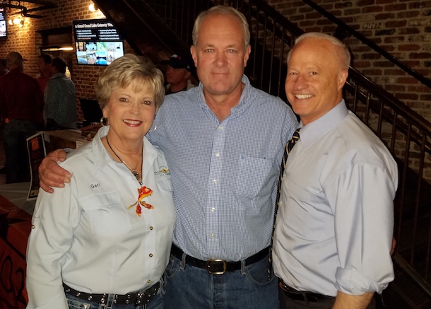From left: Geri Adams, MSLBMDA Executive Vice President; Scott Yates, Denver Lumber and NLBMDA Past Chairman; Rep. Mike Coffman.